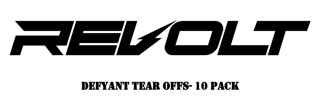 Tear-offs and Lenses – REVOLT moto gear