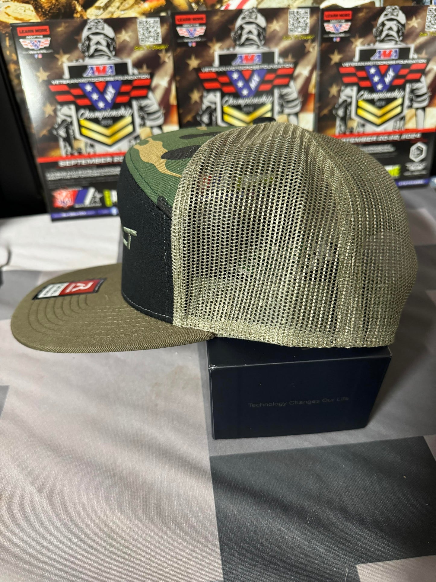 7-panel Camo Trucker Cap