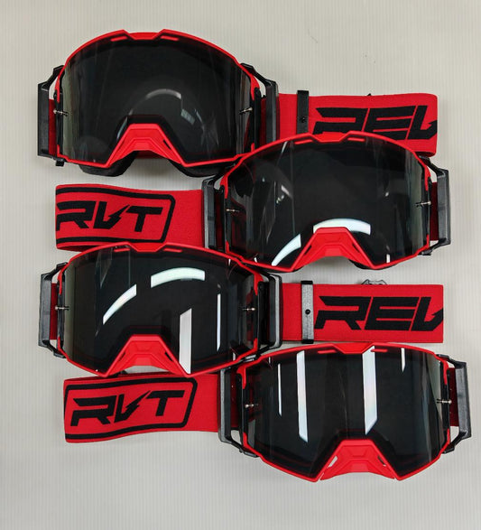 REVOLT Defyant Goggles Red